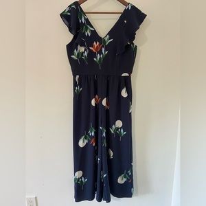 Ann Taylor Floral Jumpsuit, gently used